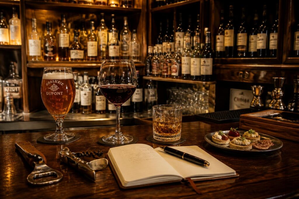 découvrez comment bien choisir et déguster bière, vin et spiritueux au comptoir, comme un amateur averti. conseils pratiques et astuces pour une expérience de dégustation réussie.