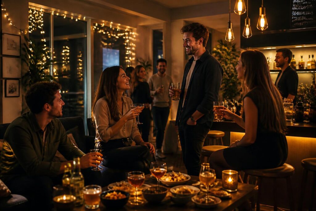 L&rsquo;art de recevoir : accueillir ses amis comme dans un bar à ambiance