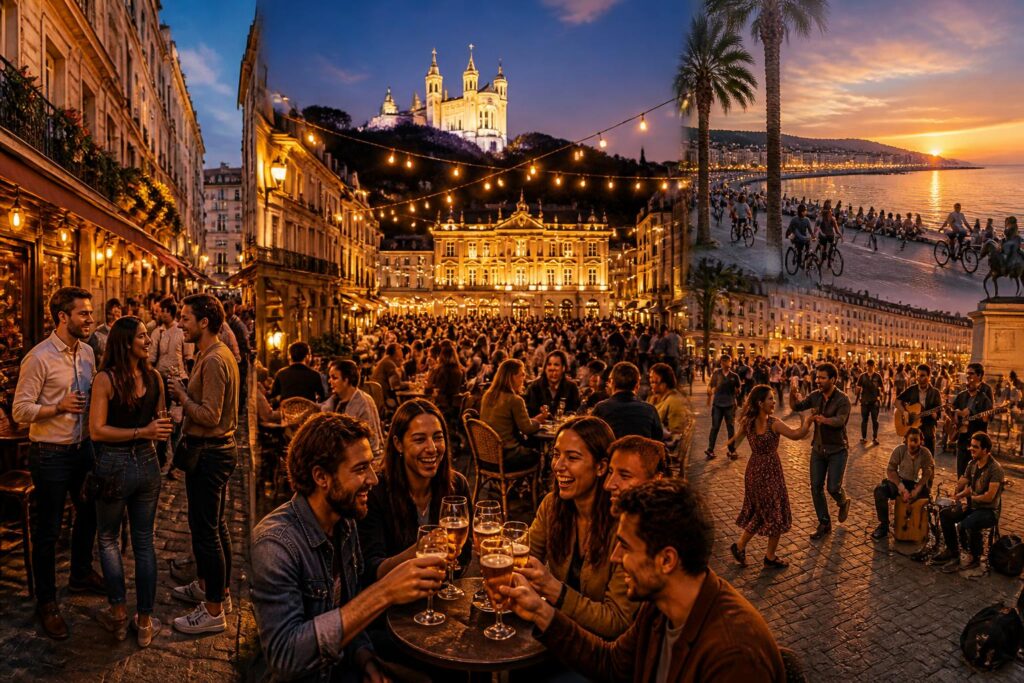 Les plus belles villes festives de France pour un city-trip entre amis