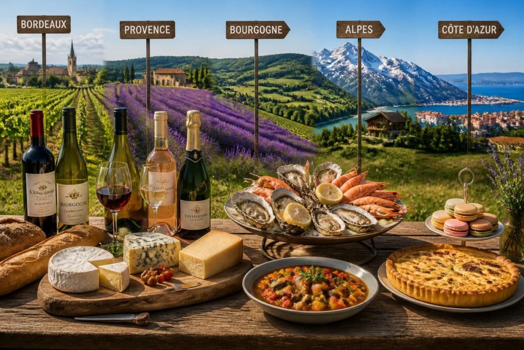 découvrez le tourisme gastronomique en france et explorez les régions à savourer pour leurs spécialités culinaires uniques et leurs produits du terroir authentiques.