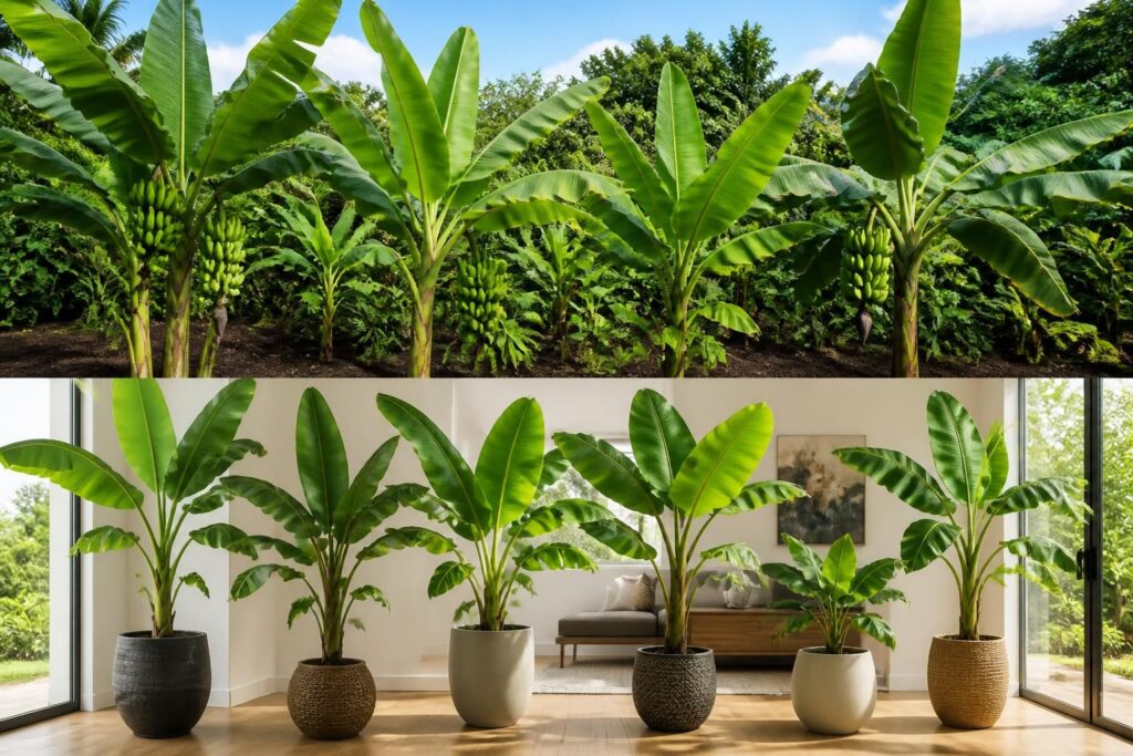 découvrez les différentes variétés de bananier musa et apprenez comment les entretenir aussi bien en extérieur qu'en intérieur pour un jardin ou une maison verdoyante.