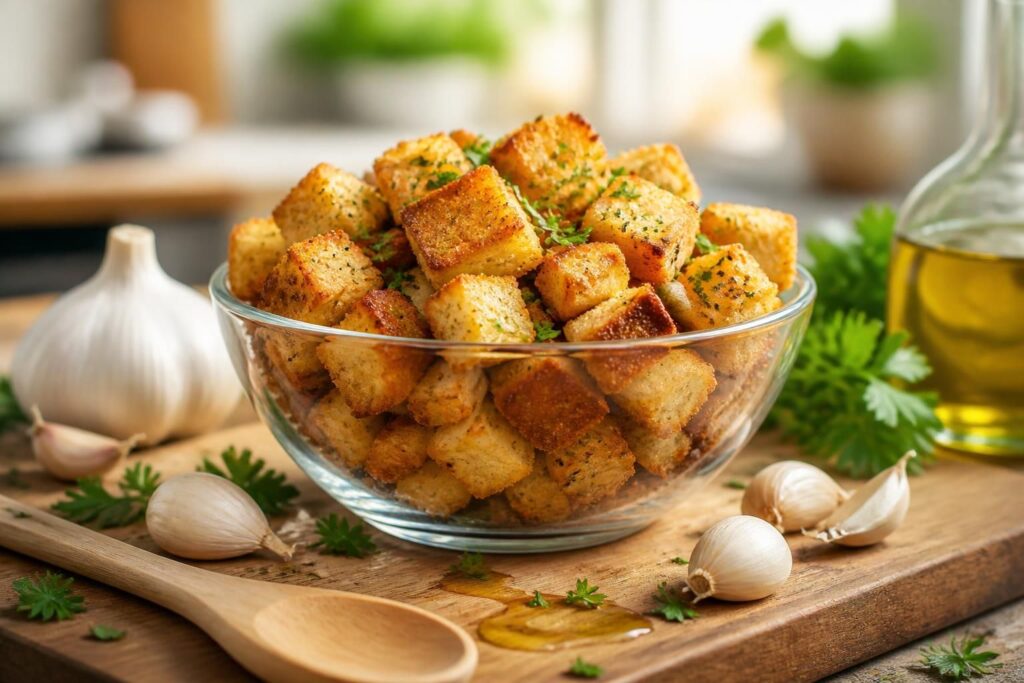 découvrez notre recette facile de croûtons aillés maison et toutes nos astuces gourmandes pour relever vos plats avec une touche croustillante et savoureuse.