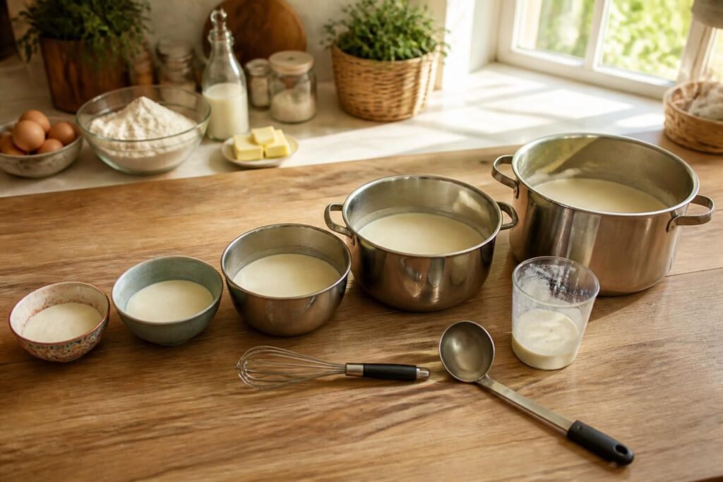découvrez la quantité idéale de pâte pour réaliser de 2 à 20 crêpes parfaites, pour des moments gourmands en famille ou entre amis.