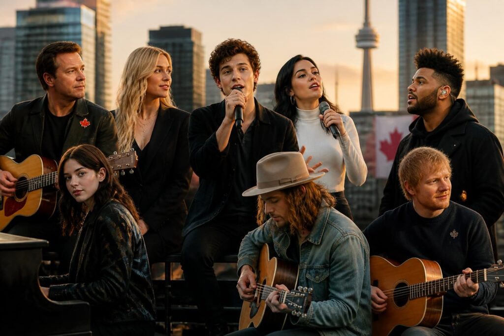 découvrez les chanteurs canadiens célèbres et incontournables à écouter absolument, des voix qui ont marqué la musique internationale.