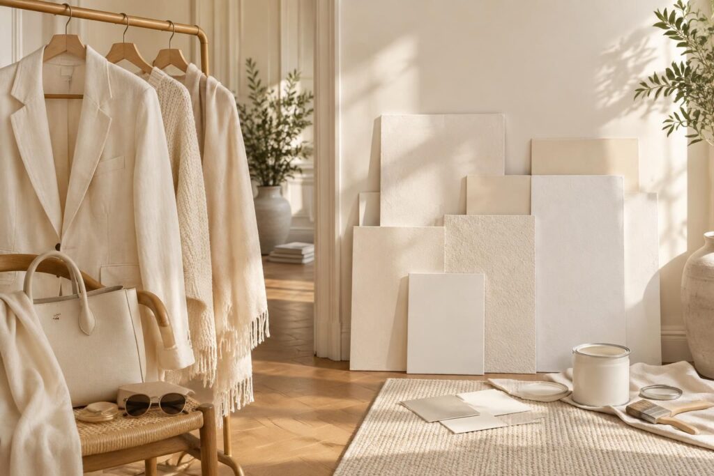 découvrez les nuances de la couleur ivoire, nos conseils pour l’adopter en peinture et des idées mode pour l’associer avec élégance.