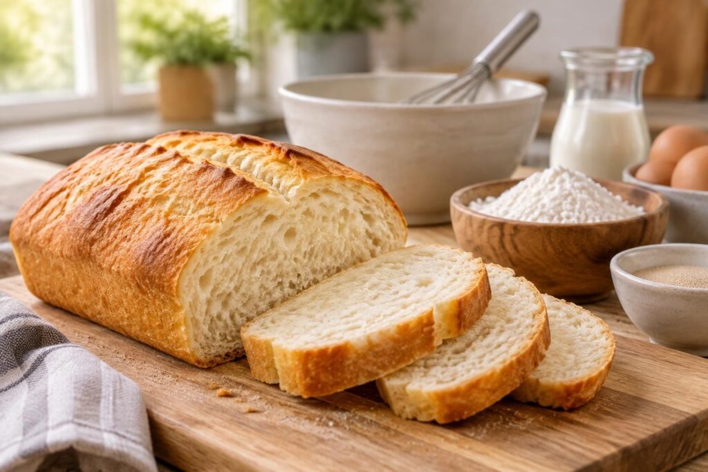 découvrez une recette facile de pain sans gluten à base de maïzena, idéale pour obtenir un pain moelleux à préparer chez soi.