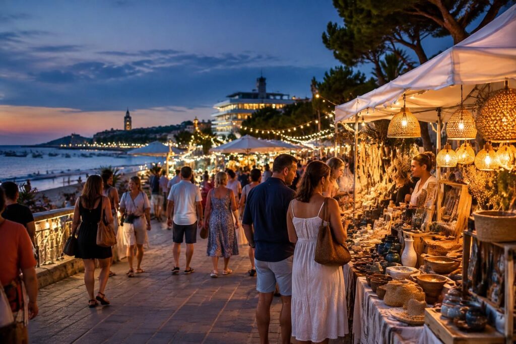 retrouvez les dates, horaires et meilleures adresses du marché nocturne de royan en 2026 pour profiter des animations et des soirées estivales.